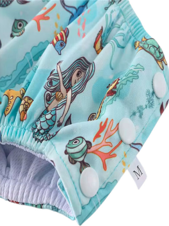Queen Mother Mint Dinosaurier Kinder Badebekleidung Slipe Mint