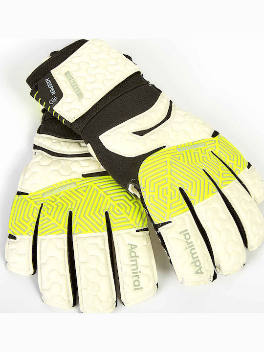 Admiral Adults Goalkeeper Gloves Yellow