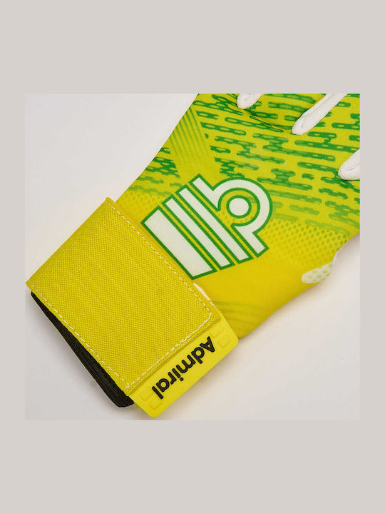 Admiral Adults Goalkeeper Gloves Yellow