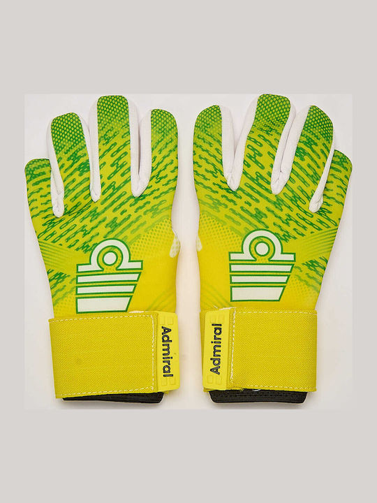 Admiral Adults Goalkeeper Gloves Yellow