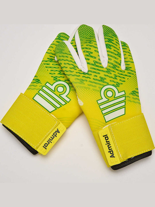 Admiral Adults Goalkeeper Gloves Yellow