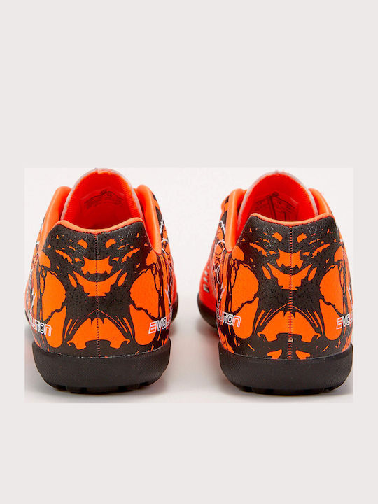 Admiral Football Shoes with Molded Cleats Orange