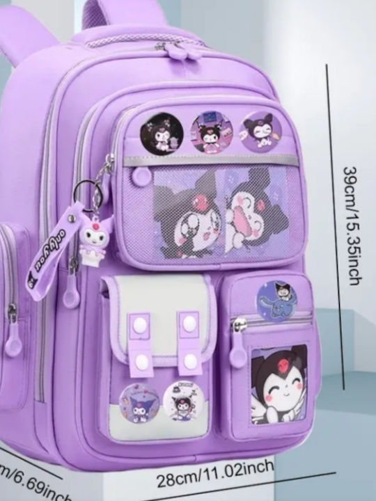 Purple Purse For 10 Year Old Sanrio School Bag Backpack Purple