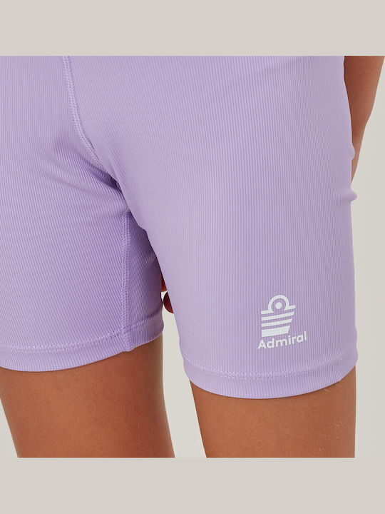 Kids Legging Cycling Short Purple