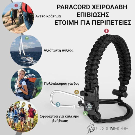 Cool'NMore Бутилка Термос Неръждаема Стомана Без BPA 500ml Бял