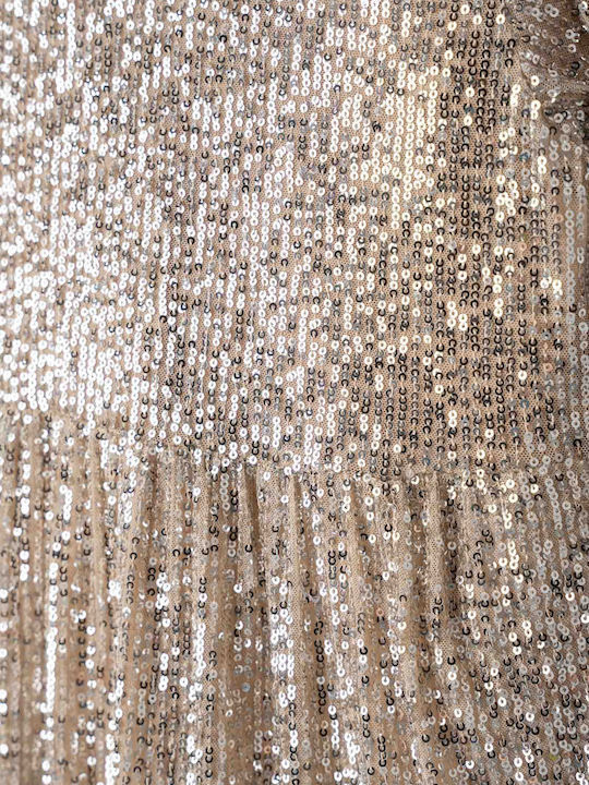 Evita Rochie pentru fete Gold