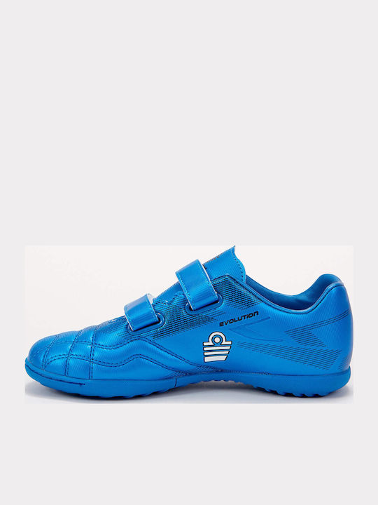 Kids Soccer Cleats with Turf Blue