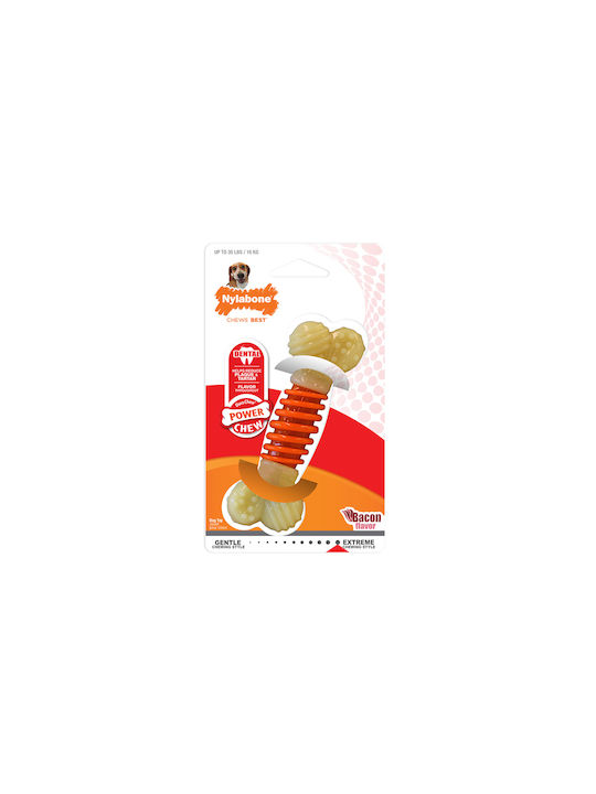 Nylabone Extreme Pro Action Игра Кокал Куче Дъвчащо с Вкус Бекон Medium 1бр