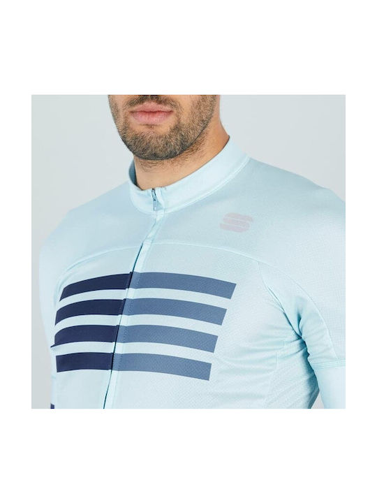 Sportful Wire Ανδρική Κοντομάνικη Μπλούζα Ποδηλασίας Sky Blue