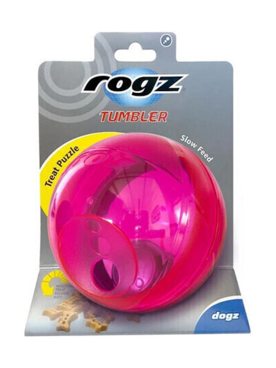 Rogz Tumbler Μπάλα Παιχνίδι Σκύλου Medium Κόκκινη 1τμχ
