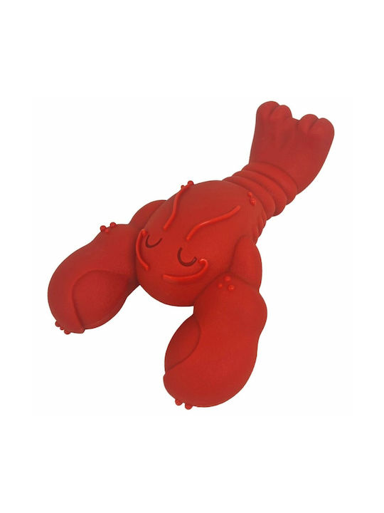 Nylabone Bone Toy Dog Chewable made of Rubber with Flavor Beef Small Red 1pcs