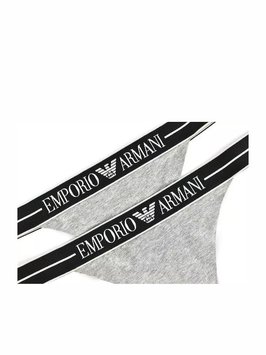 Γυναικεία String 2Pack Γκρι
