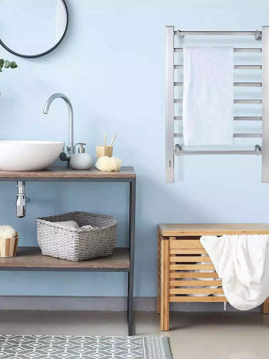 Domo Uscătoare Rufe Pliere Încălzită Pardoseală Inox 150W 52.5x52.5cm