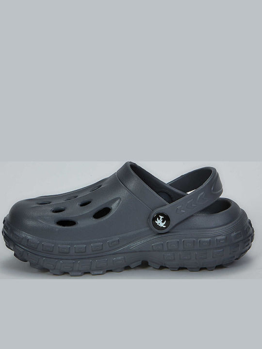 Children's Anatomical Beach Shoes Gray