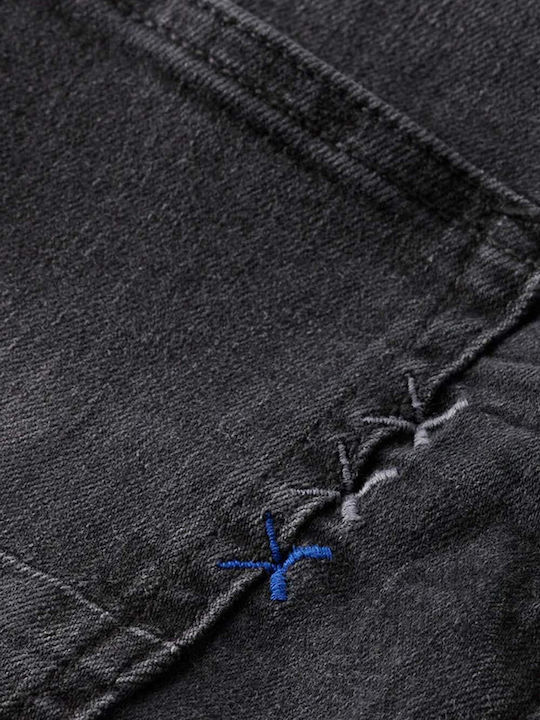 Ralston Men's Jeans Pants with Slim Fit Black Night