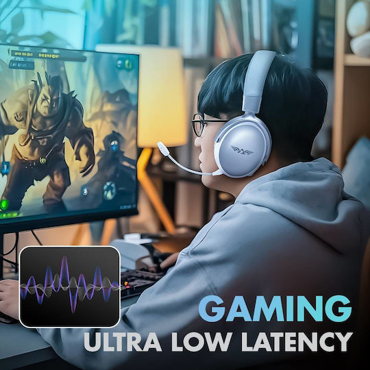 Armaggeddon Orion 7 Sierra Wireless Over Ear Gaming Headset with Connection Bluetooth