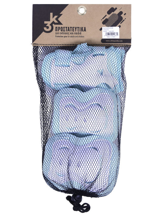 Athlopaidia Children's Knee Pads for Rollers Blue