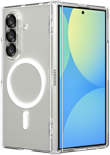 Spigen Ultra Hybrid Pro Mag Umschlag Rückseite Silikon / Kunststoff 2mm Transparent (Galaxy Z Fold7)