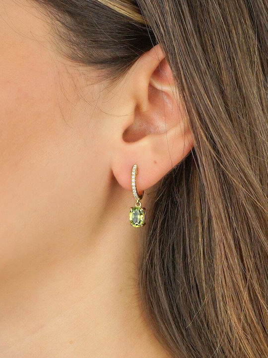 Diamond Group Ohrringe aus Gold 18K mit Diamant Diamond Group Ohrringe aus Gold 18K mit Diamant