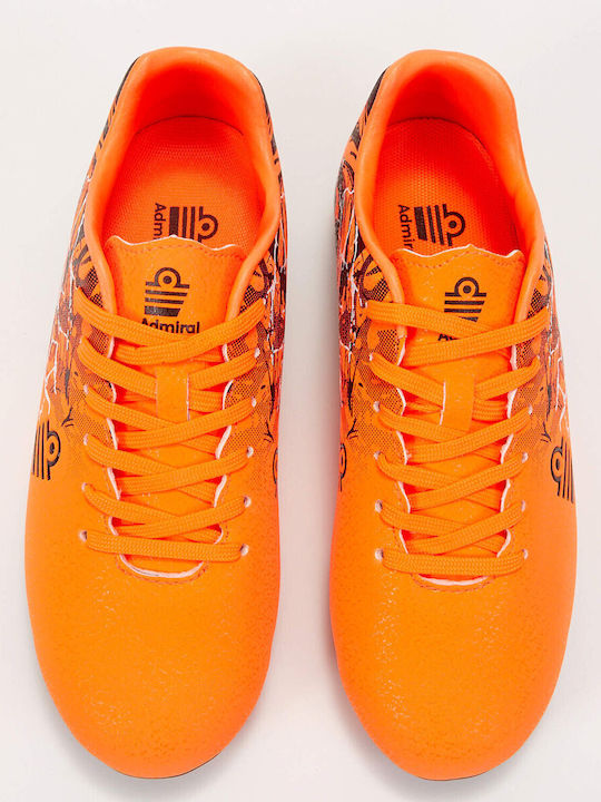 Kids Soccer Cleats And Shoes Molded Orange