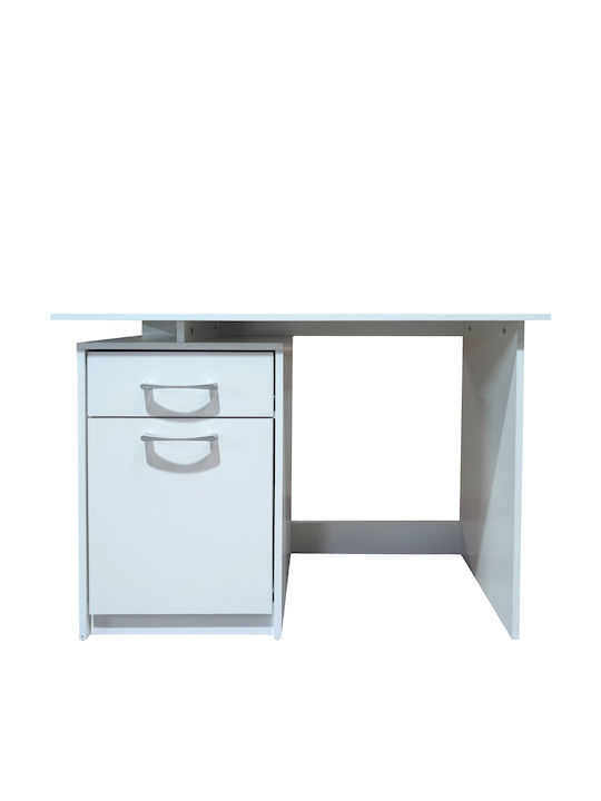 Desk Levi Wooden Leuko 100x55x75cm