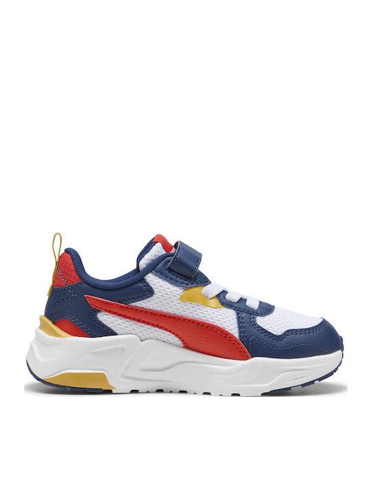 Trinity Lite Ac+ Ps Kids Sneakers with Hoop & Loop Closure Multicolour