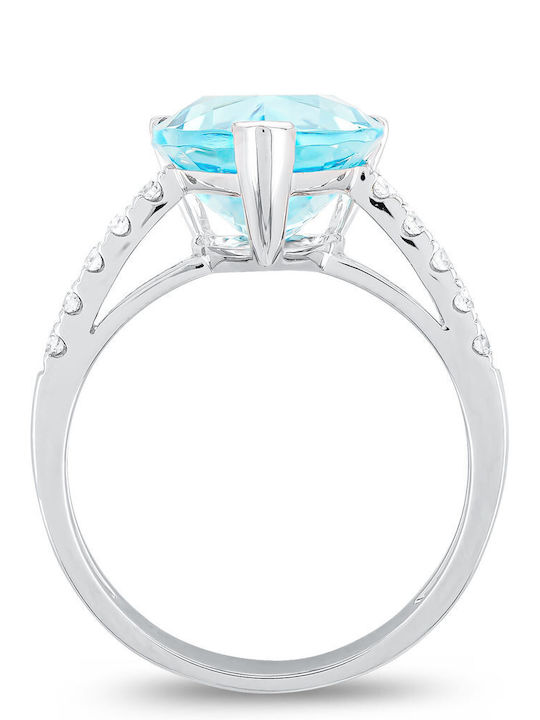 Diamond Group Single Stone with Diamond