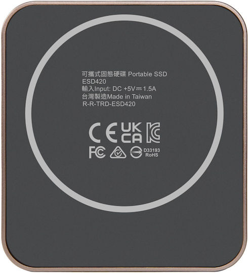 Transcend ESD420 USB-C Външен SSD 2TB 2.5" Rose Gold