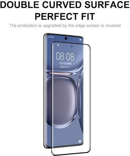 Enkay Full Face Tempered Glass Negru (Huawei P50 Pro)