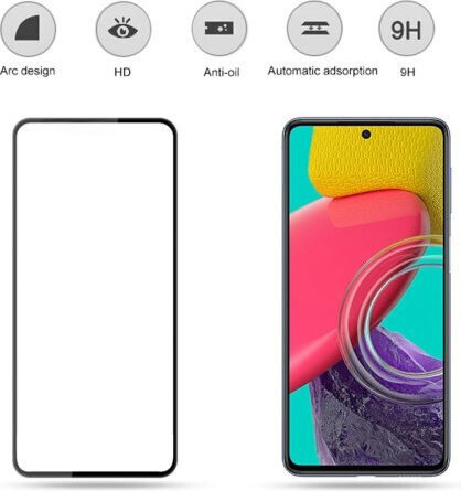 Mocolo Full Glue Full Face Tempered Glass Black (Galaxy M53 5G)