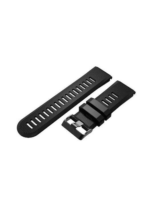 Curea Silicon Negru (Fenix 3 / 5X / 5X Plus / 6X / 6X Pro / 7X / 7X Pro / 8 (51mm))