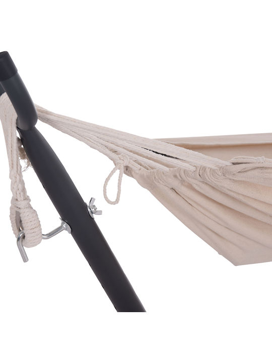 Aiură material textil cu suport Gri 265x93buc