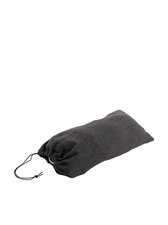 Hängematte Einzeln Stoff mit Gestell Gray 265x93cm
