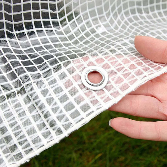 Bradas Μουσαμάς 100gr/m² 3x4μ. Ελαφρού Τύπου Λευκός