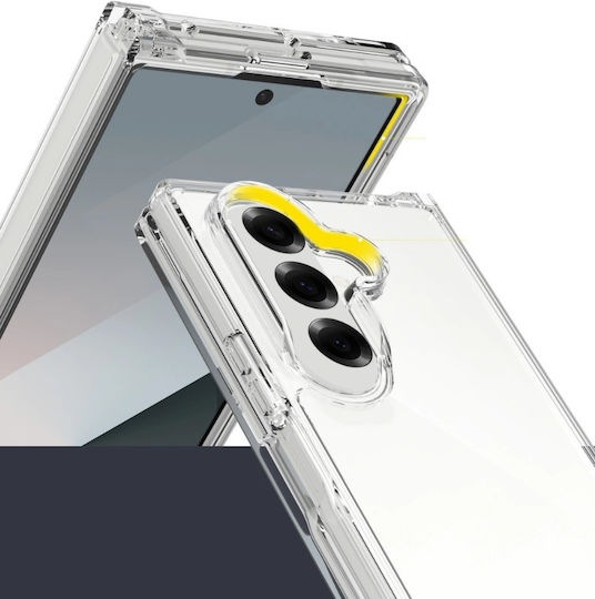 Tech-Protect Flexair Hybrid Umschlag Rückseite Silikon / Kunststoff Transparent (Samsung Galaxy Z Fold 7)