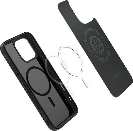 Spigen Liquid Air T (MagFit) Back Cover Silicone Black (iPhone 16 Pro)