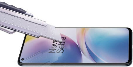Mocolo Full Glue Tempered Glass Μαύρο (OnePlus Nord 2 5G)