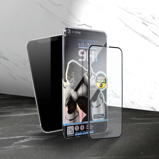 X-One Full Face Tempered Glass Μαύρο (Galaxy S24 FE)