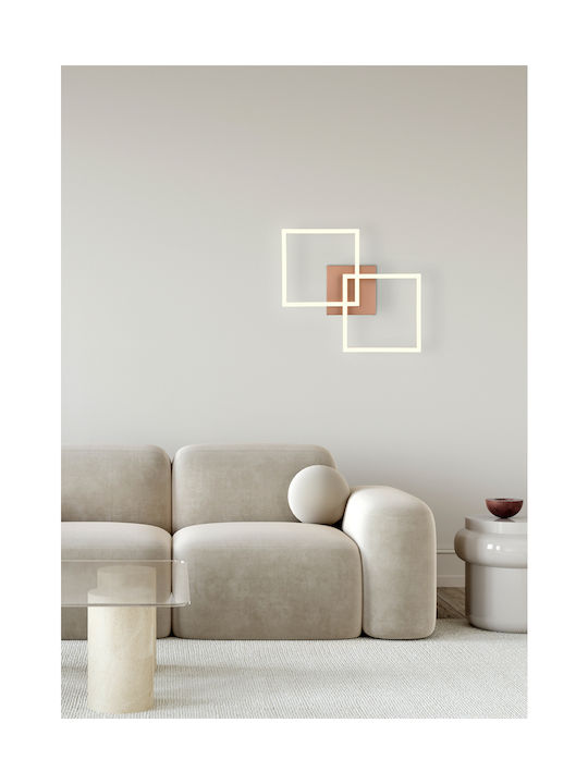 Trio Lighting Плафониера за Външен Таван в Кафяв Цвят R64492165
