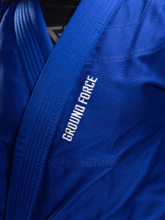 Ground Force Uniform Jiu Jitsu Blau