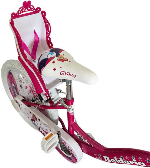 Belderia Linda 18" Kids' City Bicycle With Aluminum Frame Pink