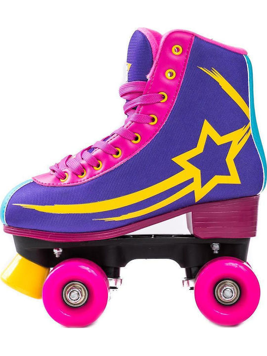 Pegas Bliss Star Inline Rollers Μωβ Ενηλίκων/Παιδικά