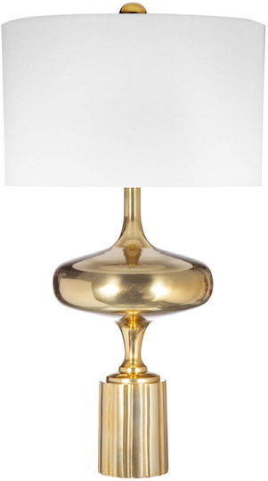 Artekko Metal Lampă de masă cu Abajur Auriu și Bază