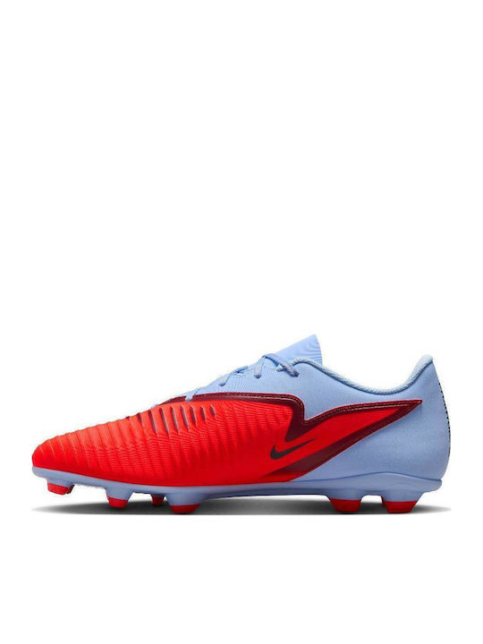 Nike Phantom 6 Low Club Fg/mg Ποδοσφαιρικά Παπούτσια με Τάπες FG/MG Μπλε
