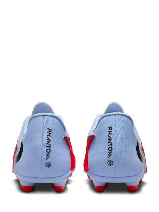Nike Phantom 6 Low Club Fg/mg Ποδοσφαιρικά Παπούτσια με Τάπες FG/MG Μπλε