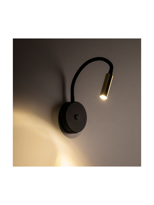 TK Lighting Einzel Spot mit Fassung G9 in Schwarz Farbe