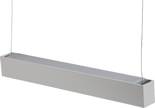 KT Lighting Commercial Linear LED Ceiling Light 6W Warm White L58xD2cm