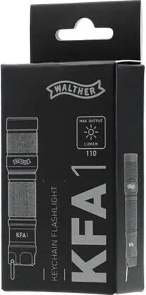 Walther Taschenlampe LED IPX8 mit maximaler Helligkeit 110lm KFA1