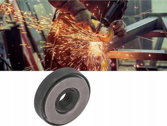 Sds-Click Sicherungsmutter M14 – Schnellspannmutter Winkelschleifer 115–230 Mm M14 Gewinde Werkzeugloser Einbau 13 Mm Dicke