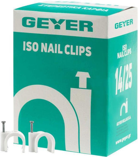Geyer № 14-25 кръгла Закрепващ пирон Рока GRR1425